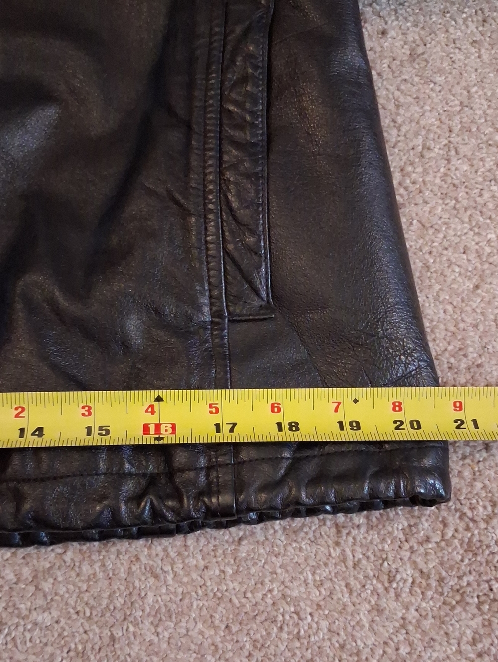 Vintage Wilson Women’s Black Hooded Belted Jacket. Draw String at Hood & Hem (M) - Picture 12 of 12